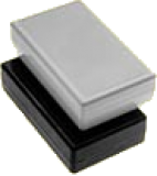 LP2000SW - Handgehäuse 102,5x61,5x26 schwarz