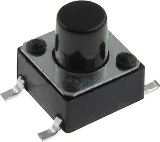 DTSM63N - SMD-Taster Leiterplatte 6x6 7,0mm 1,6N