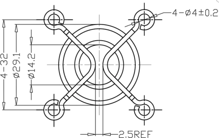 LGM40 - Fan Guard for 40x40 2 Rings