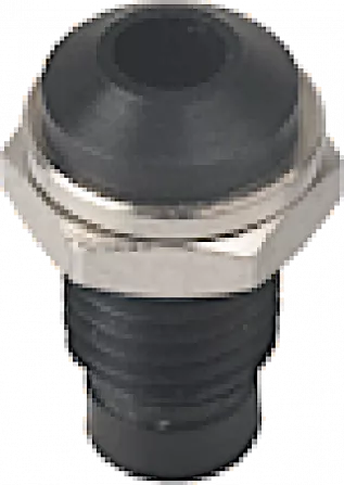LEDIN300SW - LED-Fassung schwarz erhöht 3mm