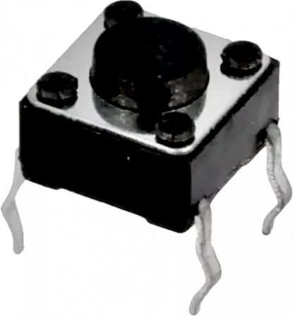 DTS62R - Mini-Taster horizontal 6x6 5,0mm 2,6N