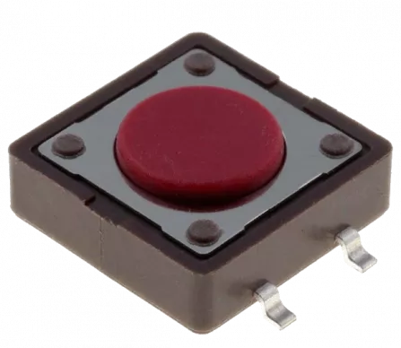 DTSM21R - SMD-Taster print lgd. 12x12 4,3mm 2,6N