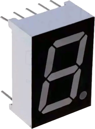 D380PAG = LTS548AP - 7 Segment Anzeige 13,5mm GA rot