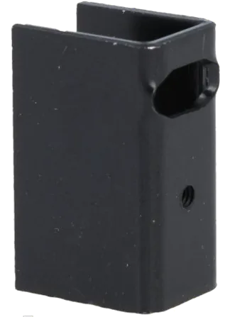 UKS12-TO126 - U-Kühlkörper schwarz anodisiert für SOT32 25x12x15mm