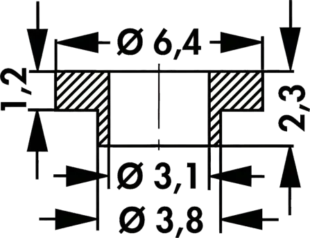 IB10 - Isolierbuchse für TO3P