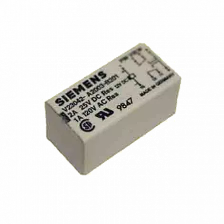 V23042-A2301-B201 - Relais gepolt mono DPDT Uspule 5VDC 125R