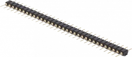 SIL32STF - SIP-Präzisions-Header 32pol Sn, zweiseitig, RM 2.54, SN/AU
