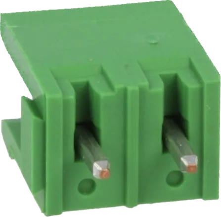 STLZ951-V2 - Stiftleiste 300V 15A 2polig grün ohne Seitenwand