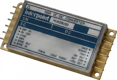 MOR2815D - Spannungswandler 28V Eingang +-15V Ausgang je 4A