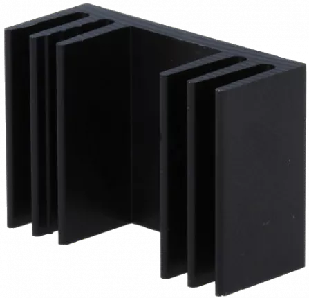 SK09-20SA220 - Kühlkörper für TO220 20mm schwarz