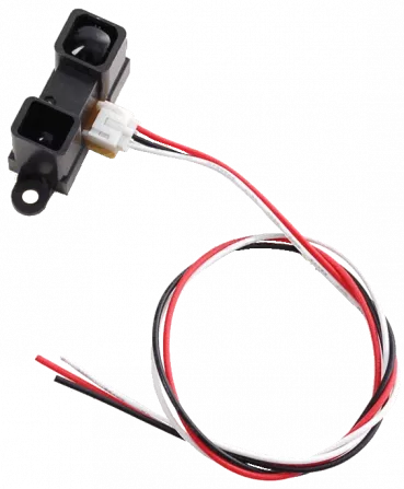 GP2Y0A710K0F-KIT - Distanzsensor 5V 1000-5500mm + Kabel