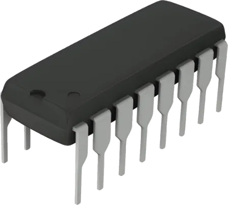 74174N - D-Register 6-Bit not inverting DIP16