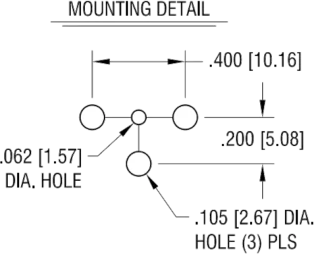 CC-132G-R - Cinch-Einbauprintbuchse vergoldet, rot