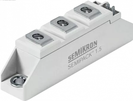 SKKT92B12E - Thyristor module 1300V SEMIPACK1