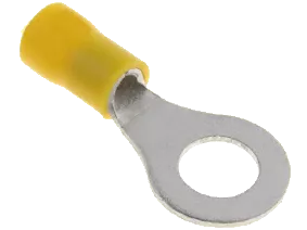 RIKA80600 - Ring-Kabelschuh 6mm M8 gelb
