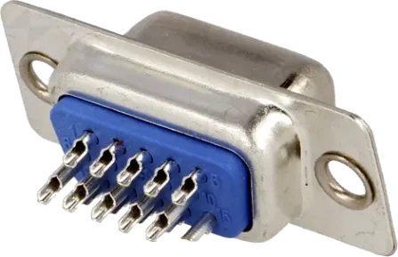 HDBL15LR - HD-D-Sub Sockets 15-Pole Solder Cup