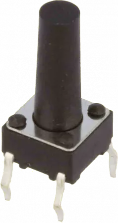 DTS67N - Mini-Taster print liegend 6x6 13mm 1,6N