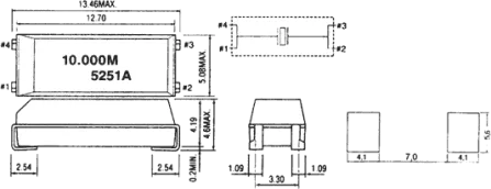 QMIM024-SMD - SMD-Quarz 24.000.000Hz