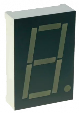 ELS816SYGWA/S53 - 7-Segment 20,4mm gemeinsame Anode grün 8,9mcd