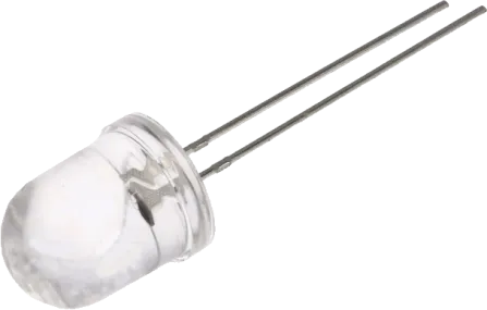 1241 - LED 12 mm reinweiß, 12V 20 mA