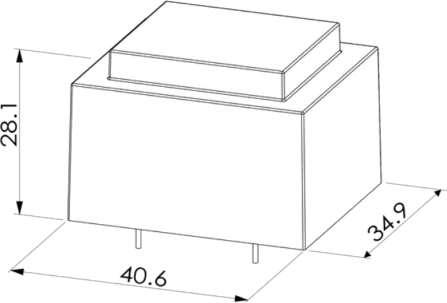 MT515-1 - Trafo 3,2VA 230V 15V 213mA