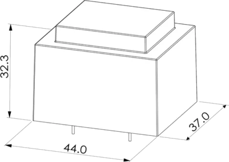 MT612-2 - Trafo 5VA 230V 2x12V 2x208mA