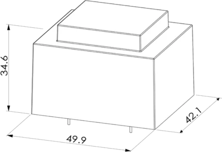 MT712-1 - Transformer 10VA 230V 12V 833mA