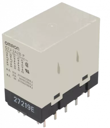 G7J-2A2B-P-AC100/120 - Leistungsschütz DPST-NO + DPST-NC 25A Uspule 110VAC