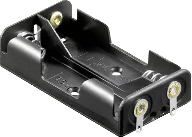 BH-321-1D - Batteriehalter 2xMignon AA Lötfahne