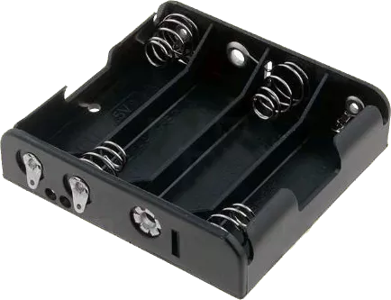 SN342 - Batteriehalter 4xMignon AA Lötfahnen