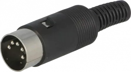 DC-002 - DIN-Stecker; gerade; 5 Pins; für alte Tastaturen