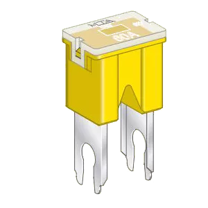 JAPVAL-M-60A - KFZ-Sicherung JapVal Male 32V 60A gelb