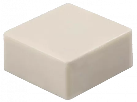 B32-1300 - Kappe für Taster B3F + B3W 12x12mm hellgrau