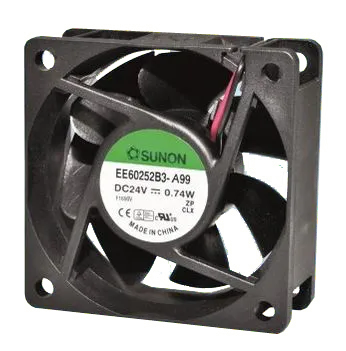 EE60251B1-A99 - Lüfter axial 12V 60x60x25 Kugellager 39,9m³/h 34,5dBA