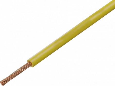 FLRY-B0.75-GB - Kfz-Leitung FLRY-B PVC 60V 0,75mm² gelb 1m