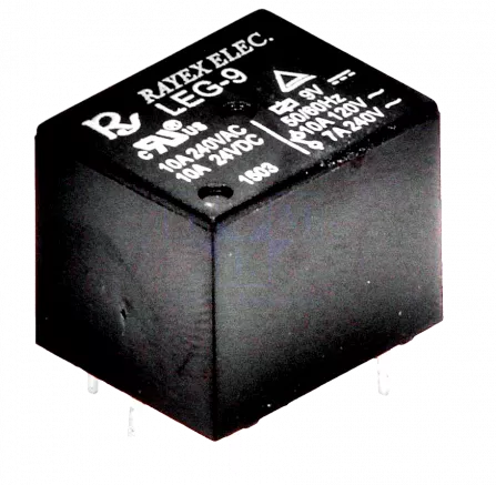 LEG-9 - Relais SPDT 240VAC 10A Uspule 9VDC 40mA