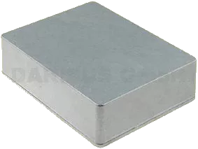 1590BB - Alu-Gehäuse 118,5x93,5x34mm