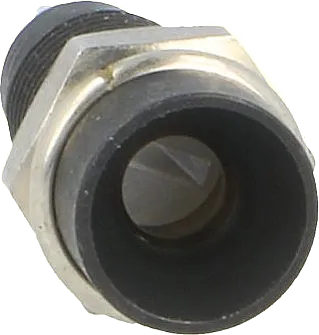 SMU1069 - Fassung für LEDs; 3mm; Metall; konkav; mit Kunststoffblende