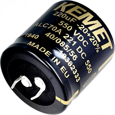 ALC70A-220/550 - Elko SNAP-IN 220uF 550V 1,958R 35x35mm