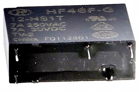 HF46F-G/012-HS1T - Relay SPST-NO 10A 12VDC 720R