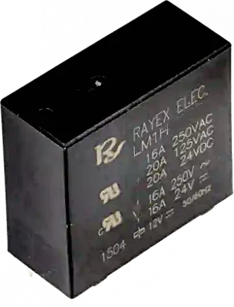 LM1H-5D - Relais SPDT 250VAC/16A 30VDC/16A Uspule 5VDC 47R