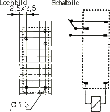 M15F24A - Relay SPDT 250VAC/8A Ucoil 24VDC (FEME)