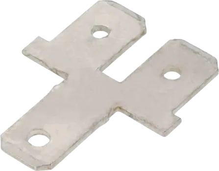 KP-941-02 - Flachstecker, 3x Stecker 6.3mm x 0.8mm