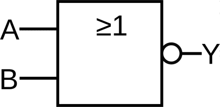 74HC02D - Vierfach NOR Gatter mit je 2 Eingängen SO14