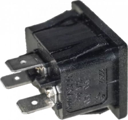 WGSD3SI-6,3 - IEC Power Connector Snap-In 6,3mm