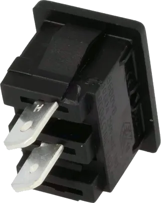 AE-H8600VBACN - Rocker Switch SPST (On-OFF) 250VAC 4A black