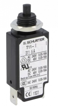 T11-311-0.8 - Geräteschutzschalter 0.8A