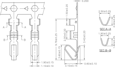 NSK25-0 - Crimpkontakte für NSG25_