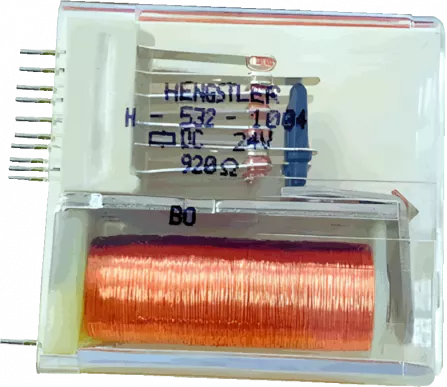 H-532-1004 - Kartenrelais 4PDT 230/240VAC 6A