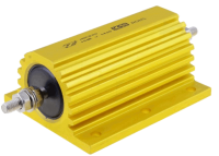 HS200 40R F - Drahtwiderstand mit AL-Kühlkörper 200W 40R 1%
